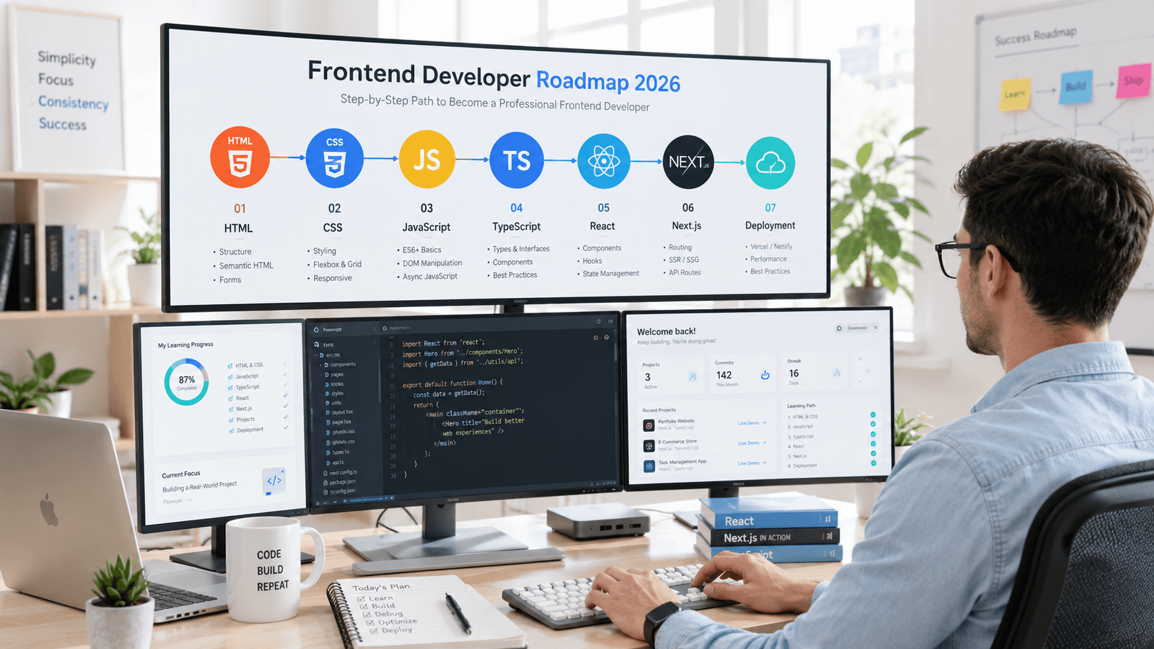 Frontend Developer Roadmap 2026: Complete Guide for Beginners