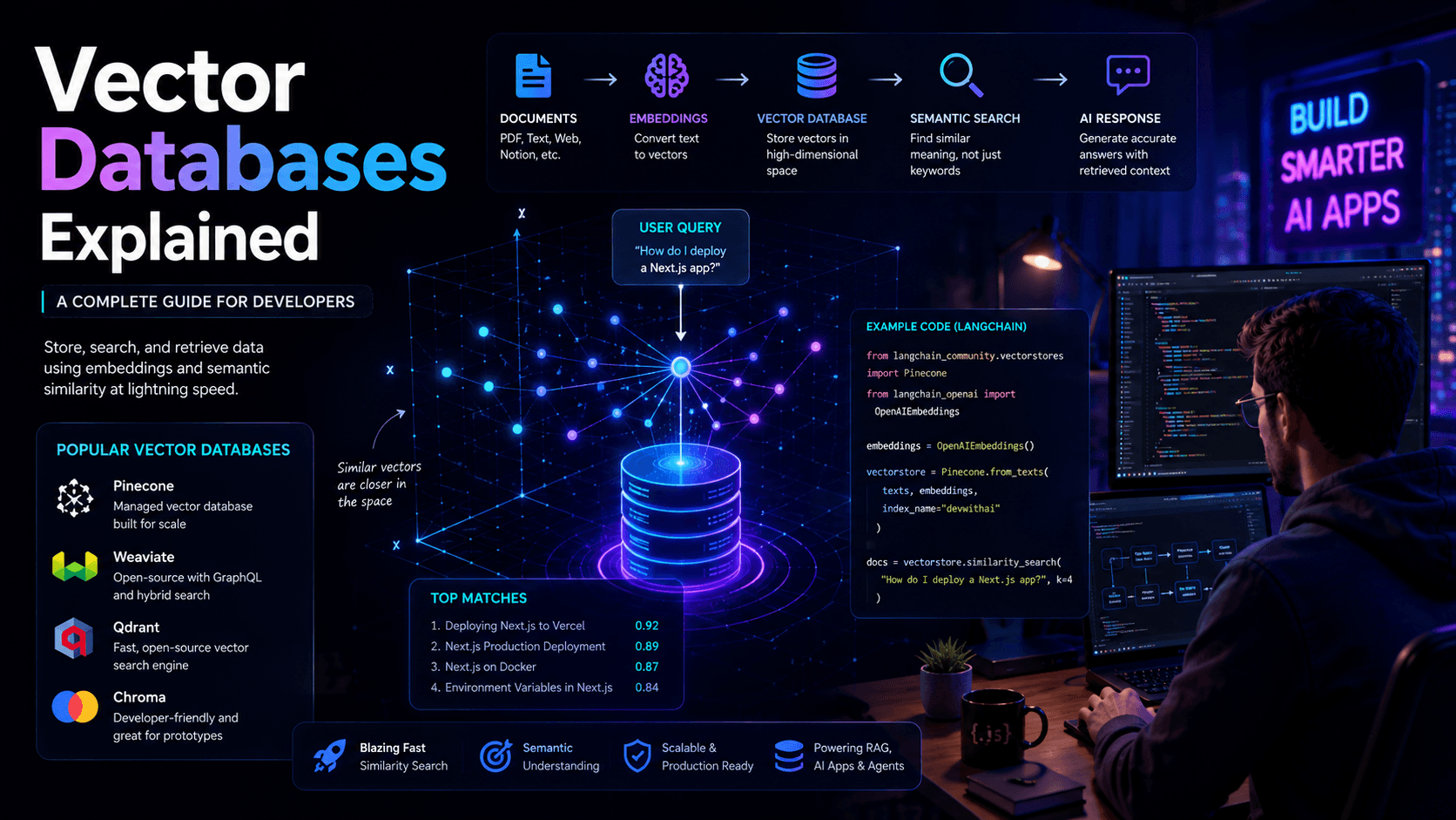 Vector Databases Explained: A Complete Guide for Developers